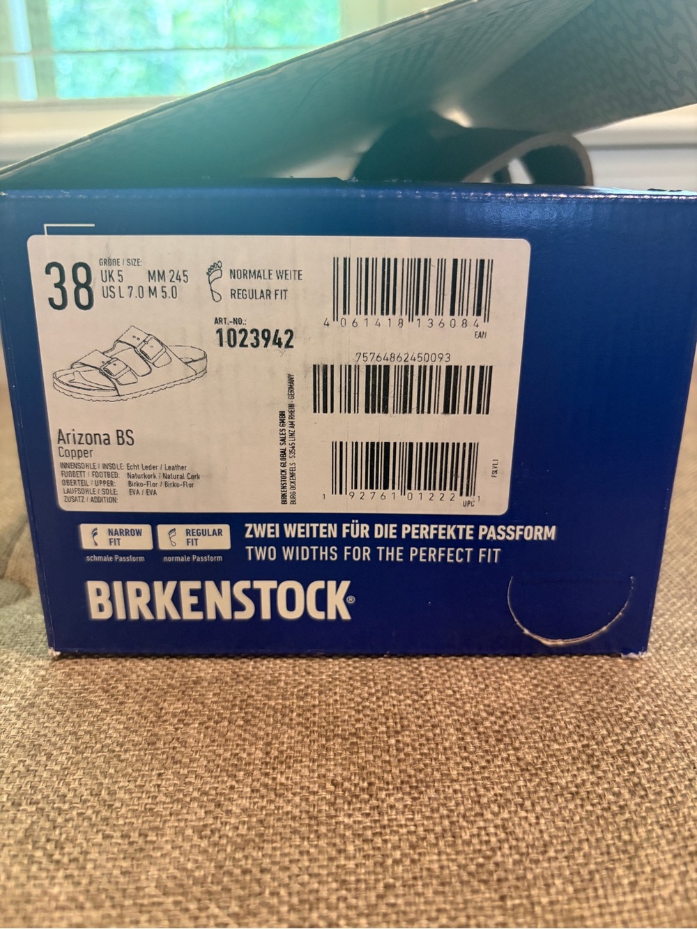 Birkenstock Arizona Sandals Copper
